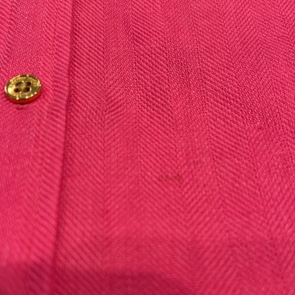 Lauren By Ralph Lauren Women 100% Linen Shirt - Picture 9 of 9